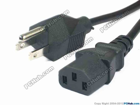 117142 UPH US Plug Power Cord - IEC C13 10A 250V, 1.5m UPH US Plug Power Cord - IEC C13
