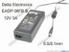 117151 Delta Electronics EADP-36FB AC Adapter 5V-12V 12V 3A, 5.5/2.1mm, 2-Prong, New Delta Electronics EADP-36FB AC Adapter 5V-12V 