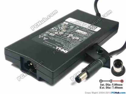 117237 Dell Inspiron 1720 AC Adapter - NEW Original 19.5V 4.62A, 7.4/5.0mm With Pin, 3-Prong, Thin, Ne Dell Inspiron 1720 AC Adapter - NEW Original 