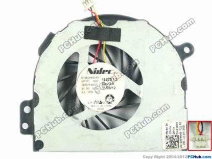 117379 Nidec G70X05MS2AD Cooling Fan  52T111, 5V 0.35A, Bare fan Nidec G70X05MS2AD Cooling Fan  