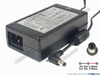 117406 Linearity LAD6019AB5 AC Adapter 5V-12V 12V 5A, 5.5/2.1mm, C14, NEW Linearity LAD6019AB5 AC Adapter 5V-12V 
