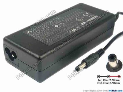 117433 Delta Electronics ADP-60PB AC Adapter - NEW Original 12V 5A, 5.5/2.5mm, 12mm, 3-Prong, New Delta Electronics ADP-60PB AC Adapter - NEW Original 