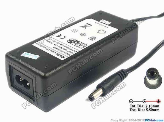 117436 PCH OEM Power AC Adapter - Compatible 12V 3A, 5.5/2.1mm, 2-Prong, New PCH OEM Power AC Adapter - Compatible 