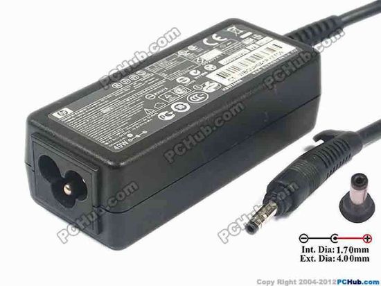 117440 HP Common Item (HP) AC Adapter- Laptop 19.5V  2.05A, 4.0/1.7mm, 3-Prong HP Common Item (HP) AC Adapter- Laptop 