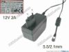 117553 DVE DSA-20R-12 AC Adapter - NEW Original 12V 2A, 5.5/2.1mm, EU 2-Pin DVE DSA-20R-12 AC Adapter - NEW Original 