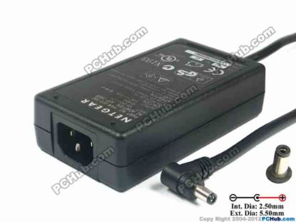 117657 NETGEAR PWR-023-002 AC Adapter- Laptop 5V 5A, Barrel 5.5/2.5mm, IEC C14 NETGEAR PWR-023-002 AC Adapter- Laptop 