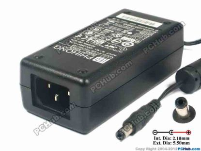 117681 PHIHONG PSC12U-120 AC Adapter - NEW Original 12V 1A, 5.5/2.1mm, C14, New PHIHONG PSC12U-120 AC Adapter - NEW Original 