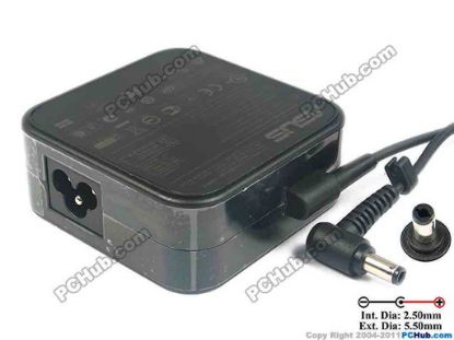 117701 ASUS W7 Series AC Adapter - NEW Original 19V 3.42A, 5.5/2.5mm, 3-Prong, New ASUS W7 Series AC Adapter - NEW Original 