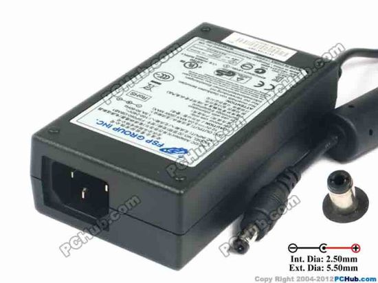 117721 FSP Group Inc FSP060-DBAB1 AC Adapter  12V 5A, 5.5/2.5mm, C14 FSP Group Inc FSP060-DBAB1 AC Adapter