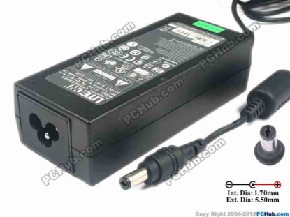 117732 LITE-ON PA-1051-91 AC Adapter - NEW Original 19V 2.63A, 5.5/1.7mm, 3-Prong, New LITE-ON PA-1051-91 AC Adapter - NEW Original 