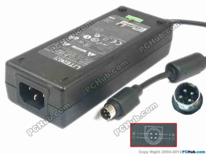 117733 LITE-ON PA-1081-01 AC Adapter- Laptop 12V 6.67A, 4-Pin P1&4=V+, C14 LITE-ON PA-1081-01 AC Adapter- Laptop