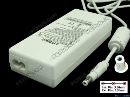 117737 LITE-ON PE-1600-1M AC Adapter - NEW Original 12V 5A, 5.5/3.0mm, 2-Prong, New LITE-ON PE-1600-1M AC Adapter - NEW Original 