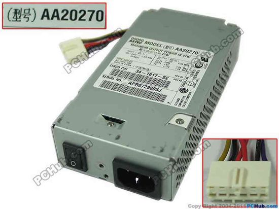 117738 Cisco Power Supply (Cisco) Server - Power Supply 12V 1.2A, 5V 7.5A, -12V 0.5A Cisco Power Supply (Cisco) Server - Power Supply 