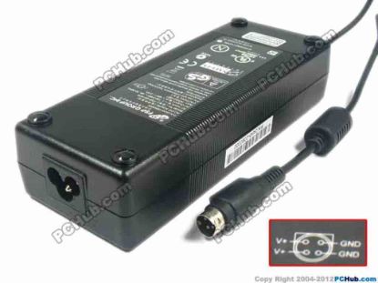 118989 FSP Group Inc FSP120-AFB AC Adapter 20V & Above 48v 2.5A, 4-Pin P1&2=V+, 3-Prong, New FSP Group Inc FSP120-AFB AC Adapter 20V & Above 