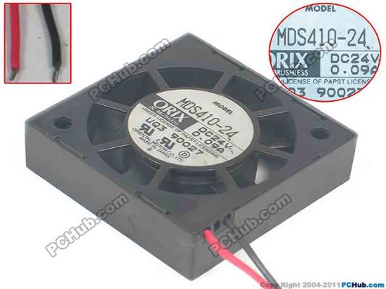 119219 ORIX MDS410-24 Server - Square Fan sq40x40x10, 2-wire, 24V 0.09A ORIX MDS410-24 Server - Square Fan 
