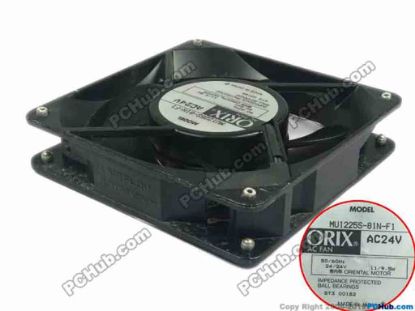 119244 ORIX MU1225S-81N-F1 Server - Square Fan sq120x120x25, 24V 11W ORIX MU1225S-81N-F1 Server - Square Fan 