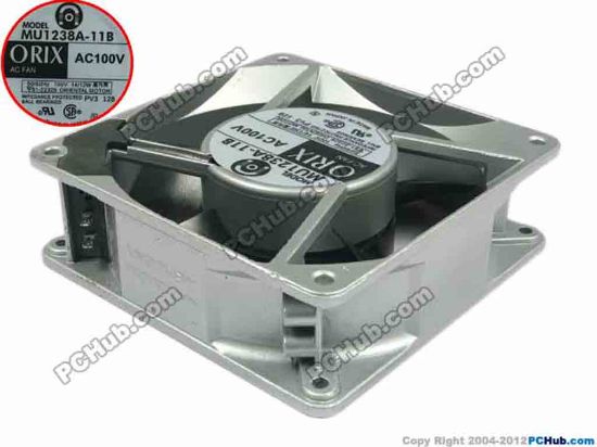 119245 ORIX MU1238A-11B Server - Square Fan sq120x120x38, 100V 14W ORIX MU1238A-11B Server - Square Fan