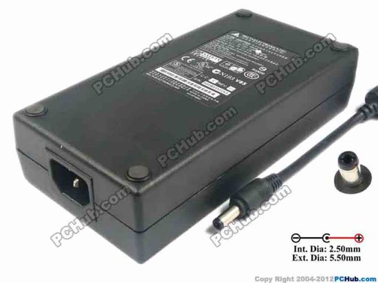 119343 Delta Electronics ADP-180HB AC Adapter - NEW Original 19V 9.5A, 5.5/2.5mm, C14, New Delta Electronics ADP-180HB AC Adapter - NEW Original 