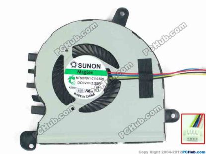 119398 SUNON MF60070V1-C110-S99 Cooling Fan  5V 2.25W, Bare fan SUNON MF60070V1-C110-S99 Cooling Fan  