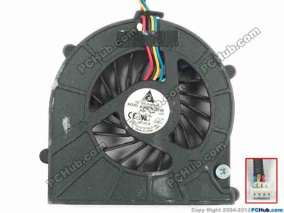 119460 Delta Electronics KSB0505HB Cooling Fan  -AH94, DC5V 0.4A, Bare fan Delta Electronics KSB0505HB Cooling Fan  