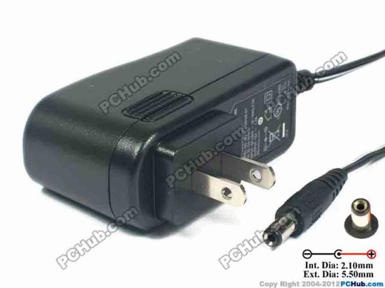 119570 LEI / Leader MU12-G120100-A1 AC Adapter - NEW Original 12V 1A, Barrel 5.5/2.1mm, US 2-Pin Plug LEI / Leader MU12-G120100-A1 AC Adapter - NEW Original
