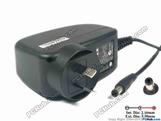 119697 NETGEAR 332-10203-01 AC Adapter - NEW Original 12V 2.5A, 5.5/2.1mm, AU 2-Pin Plug NETGEAR 332-10203-01 AC Adapter - NEW Original