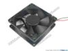 119956 Everflow F128025SM Server - Square Fan sq80x80x25, 2-wire, 12V 0.14A Everflow F128025SM Server - Square Fan 