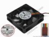 119979 Everflow R127015DU Server - Square Fan sq70x70x15, w60x3x3, 12V 0.30A Everflow R127015DU Server - Square Fan 