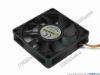 119979 Everflow R127015DU Server - Square Fan sq70x70x15, w60x3x3, 12V 0.30A Everflow R127015DU Server - Square Fan 