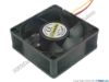 119981 Everflow R127025DL Server - Square Fan sq70x70x25, 3-wire, 12V 0.15A Everflow R127025DL Server - Square Fan 