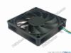 119983 Everflow R128015BU Server - Square Fan sq80x80x15, 4-wire, 12V 0.50A Everflow R128015BU Server - Square Fan 