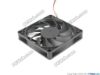 119984 Everflow R128015DH Server - Square Fan sq80x80x15, w130x4x4, 12V 0.32A, Trans Blue Everflow R128015DH Server - Square Fan 