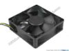119988 Everflow R128025SU Server - Square Fan sq80x80x25, w160x3x3, 12V 0.28A Everflow R128025SU Server - Square Fan 