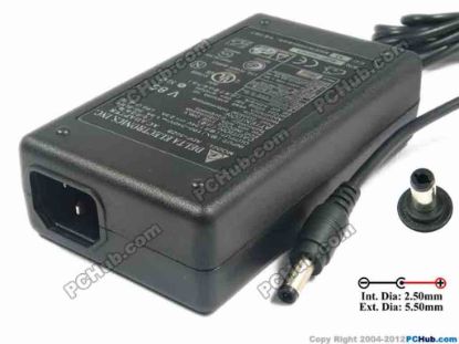 120024 Delta Electronics ADP-50ZB AC Adapter 20V & Above 24V 2.5A, 5.5/2.5mm, C14, New Delta Electronics ADP-50ZB AC Adapter 20V & Above