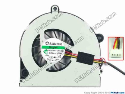 120054 SUNON MF60090V1-C262-S99 Cooling Fan  5V 2.00W, Bare fan SUNON MF60090V1-C262-S99 Cooling Fan  