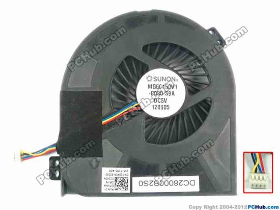 120069 SUNON MG60150V1-C030-S9A Cooling Fan  DC5V,0.4A  Bare fan, New SUNON MG60150V1-C030-S9A Cooling Fan  