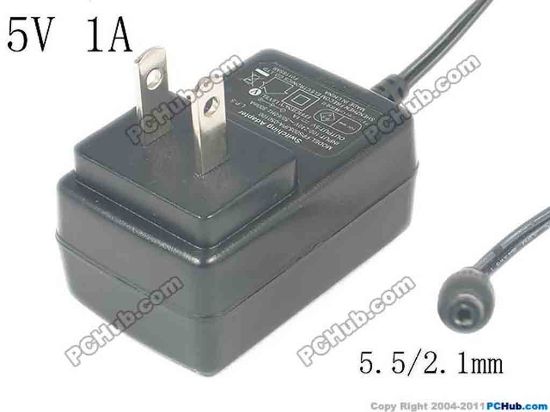 120245 D-Link AC to DC (D-Link) AC Adapter 5V-12V 5V 1A, 5.5/2.1mm, US 2-Pin, New D-Link AC to DC (D-Link) AC Adapter 5V-12V 