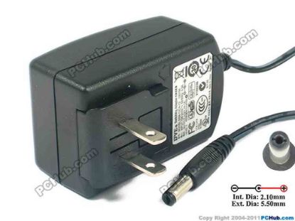 120250 DVE DSA-12CA-12 AC Adapter 5V-12V 12V 1A, 5.5/2.1mm, US 2-Pin, New DVE DSA-12CA-12 AC Adapter 5V-12V 