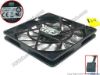 120682 Cooler Master FA12015M12LPA Server - Square Fan sq120x120x15, 4-wire, 12V 0.30A Cooler Master FA12015M12LPA Server - Square Fan 