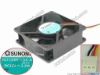 120732 SUNON KD1208PTBX-A Server - Square Fan (2).H.F, sq80x80x25, 3-wire, 12V 3.2W SUNON KD1208PTBX-A Server - Square Fan 
