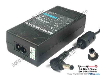 121148 Sony Common Item (Sony) AC Adapter 5V-12V 12V 3A, 5.5/2.5mm, 2-Prong Sony Common Item (Sony) AC Adapter 5V-12V 32
