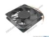 121156 Foxconn PV122512H2BF Server - Square Fan 2A, sq120x120x25, w80x3x3, 12V 0.7A Foxconn PV122512H2BF Server - Square Fan 
