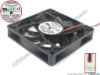 121385 Everflow R128015SL Server - Square Fan sq80x80x15, 2-wire, 12V 0.19A Everflow R128015SL Server - Square Fan 
