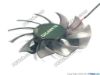 121387 Everflow T128010SL Server - Square Fan 12V 0.15A, W80x2x2, D75xC39, Trans Grey Everflow T128010SL Server - Square Fan 