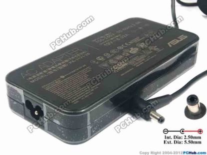 121642 ASUS Zenbook UX32A AC Adapter - NEW Original 19V 6.32A, 5.5/2.5mm, 3-Prong, Thin, New ASUS Zenbook UX32A AC Adapter - NEW Original 