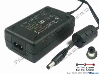 121665 DVE DSA-0421S-12 AC Adapter 5V-12V 12V 3.5A, 5.5/2.1mm, 2-Prong, New DVE DSA-0421S-12 AC Adapter 5V-12V 