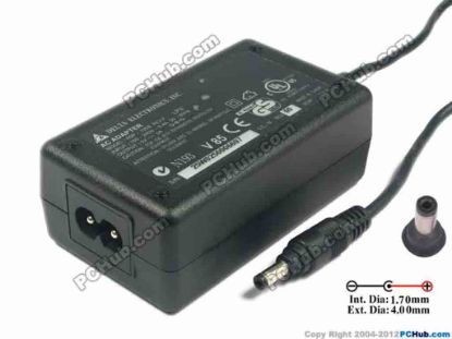 121666 Delta Electronics ADP-10SB AC Adapter 5V-12V 5V 2A, 4.0/1.7mm, 2-Prong, New Delta Electronics ADP-10SB AC Adapter 5V-12V 