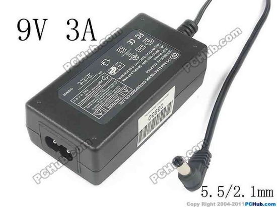 121935 CHI SAM CH-0930 AC Adapter 5V-12V 9V 3A, 5.5/2.1mm, New CHI SAM CH-0930 AC Adapter 5V-12V 