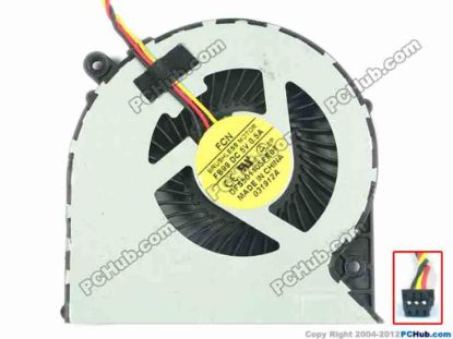 122729 Forcecon DFS501105FR0T Cooling Fan  FB99, w35x3x3, 5V 0.5A, Bare fan Forcecon DFS501105FR0T Cooling Fan  &nbsp;