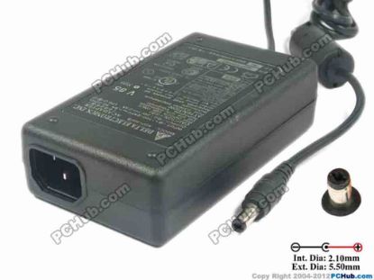 123008 Delta Electronics ADP-50ZB AC Adapter 20V & Above 24V 2.5A, 5.5/2.1mm, C14, New Delta Electronics ADP-50ZB AC Adapter 20V & Above 